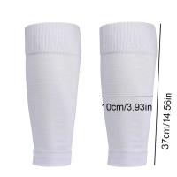 Juego de 5 piezas de espinilleras de entrenamiento deportivo para hombres y mujeres con cordones, cubrepiernas, agarre, calcetines de fútbol, ​​a la venta - details 1