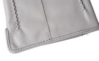 Guantes de piel de oveja para mujer, manoplas cortas de terciopelo fino para pantalla táctil, de cuero, de buena calidad, para invierno, 2226 - details 135