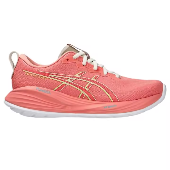 Zapatillas de running Leten GEL-CUMULUS 27 para mujer en verde guayaba/lima - 1
