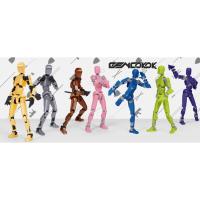 Figura de acción del robot T13 Titan 13 - Dummy 13 Impreso en 3D Nova 13 Lucky 13 - Ensamblaje completado, decoraciones de escritorio, regalo para amantes de los juegos (naranja) - details 0