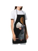 Delantal de Ratatouille Remy para hombre y mujer, babero de cocina para hornear, cocinar, cocinar, pintar - details 2