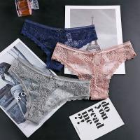 Bragas de encaje para mujer, tangas transpirables ahuecadas, ropa interior de cintura baja, lencería femenina de 2 a 6 piezas - details 2