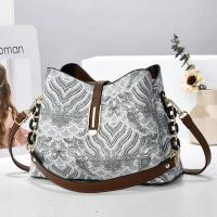 Mochila de lujo Leten con patrón Paisley Bolso de hombro retro sencillo para mujeres mayores - details 0