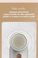Mini Portátil Fácil De Llevar Pie Boutique Amoladora Eléctrica A La Piel Muerta Callos Cutícula Molienda Pie Placa De Frotamiento - details 5