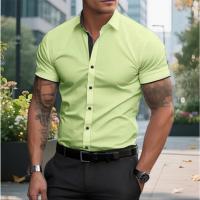 Camisa Casual de Manga Corta para Hombre Uso Diario, Comodidad, Talla Grande - details 2