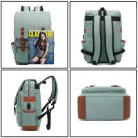 Mochila escolar adolescentes para portátil con puerto de carga USB, elegante mochila de viaje resistente al agua - details 2
