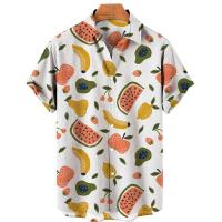 Camisa hawaiana con estampado de hojas para hombre, cárdigan vintage, floral, retro, social, hawaiana, Haruku, moda coreana, - details 4