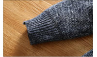 Cardigan de Piel Cálido para Hombre Ajuste Delgado Cómodo para Otoño e Invierno - details 9