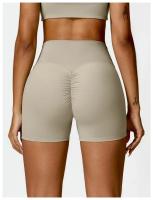 Pantalones cortos de Yoga para mujer, ropa de gimnasio de cintura alta, pantalones cortos deportivos de ciclismo - details 22