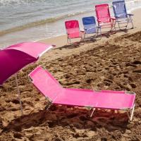 Jardín Exterior |   Ligera Plegable y Reclinable |   3 Posiciones |   para Playa Camping Piscina Terraza o Jardín Aguamarina - details 21
