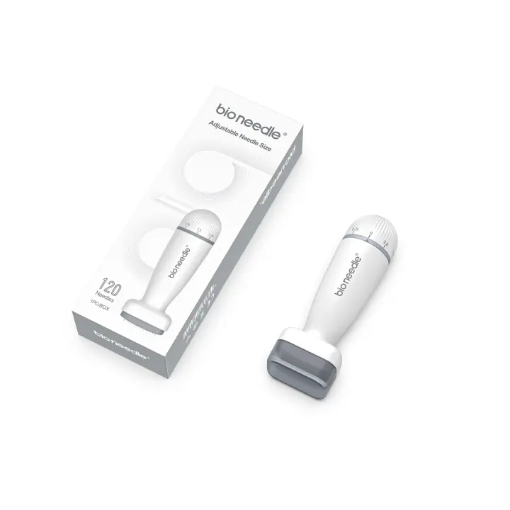 Sello de microagujas ajustable para el crecimiento del cabello, Bio Needle 120, sello Derma ajustable - 1