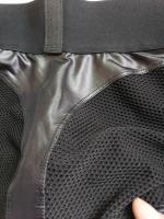cortos, ropa deportiva de malla transparente para mujer, ropa de Yoga, sujetador deportivo, pantalones cortos de ciclismo, traje para Fitness negro 2024 - details 6