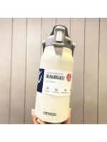 Botella termo de gran capacidad con pajita, termo de acero inoxidable, taza de agua fría y caliente, frasco de vacío para gimnasio - details 2