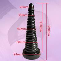 Enorme Plug Anal para Hombres y Mujeres Diversión Sensual en Forma de Masaje - details 4