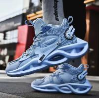 Zapatos de hombre reflectantes de moda, deportes de moda y zapatos que aumentan la altura. - details 2