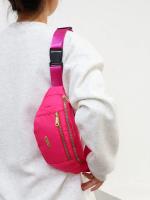 Riñoneras impermeables con correa ajustable para mujer, bolsa de cintura para viajes, deportes, correr - details 3