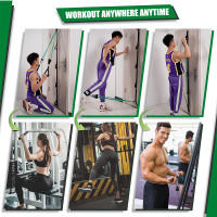 Correa de anclaje de puerta ProCircle para gimnasio en casa, cinturón de banda de resistencia para entrenamiento multipunto para fuerza de brazos, impuestos básicos - details 3