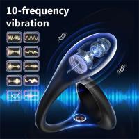 Leten Vibrador Masajeador Prostatal para Hombres Estimulador de Anális y Périneo con Control Remoto - details 0