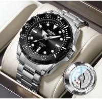 Reloj deportivo NIBOSI de lujo de primera marca para hombre, relojes cronógrafo luminosos resistentes al agua para hombre, reloj automático, reloj Masculino - details 2