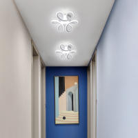 Lámpara de Techo LED Goeco Moderna Luz de Techo Floral de 22W Iluminación Interior Nórdica - details 11
