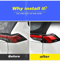 Accesorios de Luz Trasera para Toyota RAV4 XA50 2 Marco ABS Cromado - Modificación Exterior de Alta Gama - details 2