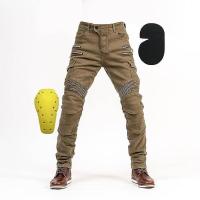 Pantalones vaqueros para hombre, equipo de protección, pantalones de moto para montar en turismo - details 4