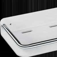Estante de almacenamiento para baño sin perforaciones, estante cuadrado para champú montado en la pared, colgador de pared flotante sin taladro para almacenamiento de maquillaje - details 8