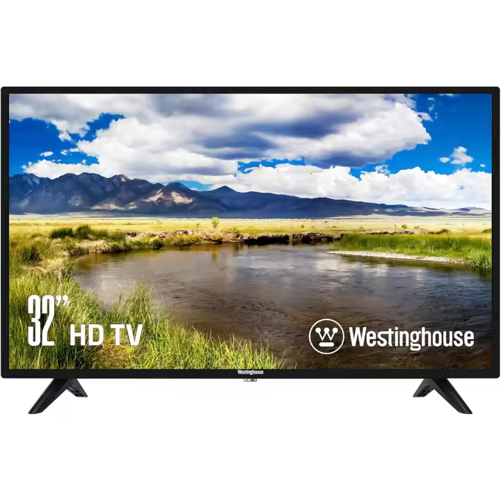 Westinghouse Televisor de 32 pulgadas, 720p HD LED, pantalla plana pequeña, no inteligente, con controles parentales HDMI, USB, VGA y V-Chip, monitor para el hogar, la cocina, el autocaravana o la oficina - 1