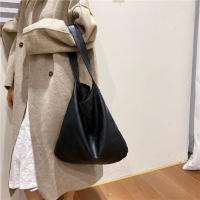 Bolso de hombro de cuero PU Vintage para mujer, bolso Hobo de gran capacidad, bolso de oficina, bolsos de compras simples informales, moda de invierno - details 9