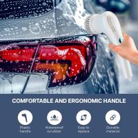 Limpiador Eléctrico Portátil Cepillo de Limpieza con 5 Cabezas Recargables para Baño, Cocina, Piso, Zapatos, Espejo, Bañera Accesorio de Hogar de Laundry & Cleaning Equipment - details 2