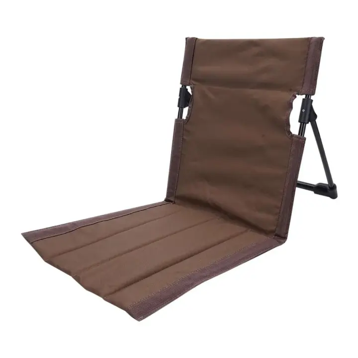 Camping al aire libre jardín, parque, ocio cojín individual, picnic, camping, silla de playa plegable trasera, 1 pieza. - 1