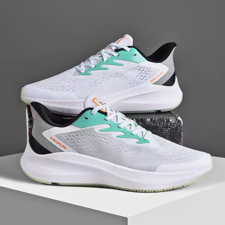 Pegasus W7 cojín de aire incorporado aterrizaje en la luna zapatos para correr zapatos deportivos casuales zapatos de los hombres zapatos de las mujeres garantía de calidad de un año - 1