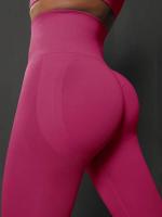 Leggings Deportivos Sin Costuras de Cintura Alta Ideal para Gimnasio, Yoga, Carreras - details 7