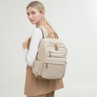 Mochila para mujer, Mochila escolar ligera para ir al trabajo, Mochila de tela Oxford, Mochila de gran capacidad, Bolsa de ordenador, Bolsa de viaje de ocio de moda - details 3