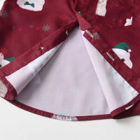 Camisa de algodón de caballero con cuello vuelto y manga larga con estampado Animal, pantalones con tirantes, traje Formal de dos piezas para niños - details 9