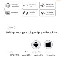 Teclado de atajo personalizado, dispositivo de 6 teclas, grabación de juegos, mezclador silencioso, intercambio en caliente, pasta de copia mecánica - details 6