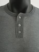 Día del padre Ropa transfronteriza de primavera y otoño Camiseta para hombres europeos y americanos Camisa básica Henry de manga larga para hombres - details 44