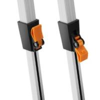 tectake Mesa Camping Plegable con Altura Ajustable