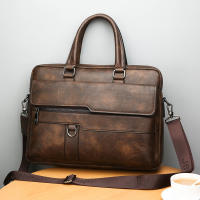 Bolsa De Hombro Para Oficina De Gran Capacidad Con Múltiples Bolsillos Resistente Al Agua Para Hombres Bolsa Bandolera Para Laptop Bolso De Negocios Para Comunicación - details 7