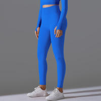 Hamidou-Pantalones deportivos de Yoga para mujer, mallas de cintura alta y caderas ajustadas, glúteos de melocotón, pantalones de Yoga desnudos de cintura alta - details 79