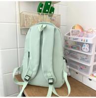 Mochila japonesa grande para estudiantes, sencilla y versátil, material de poliéster unisex, decoración de muñecas - details 24
