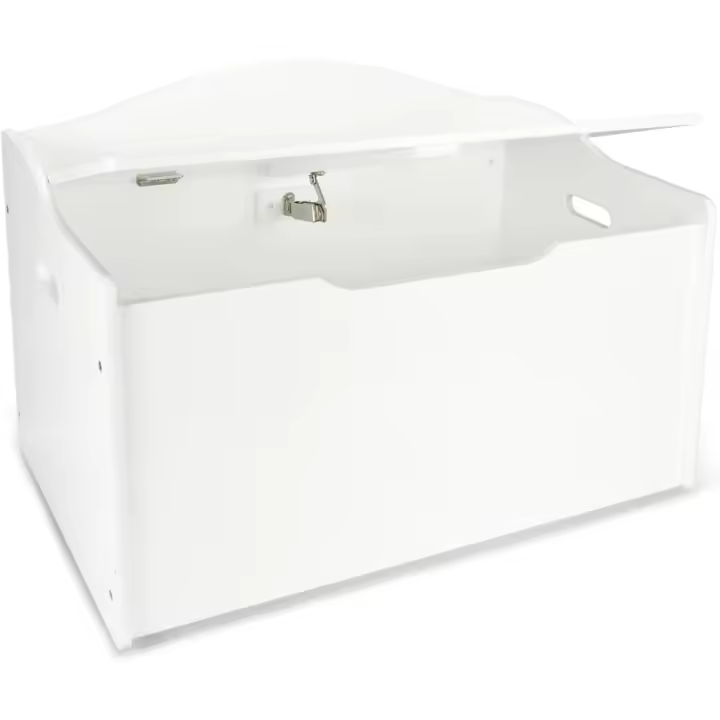 Caja de Juguetes Blanca con Almacenamiento Tamaño 68 x 42 x 46 Ideal para Dormitorio de Niños - 1
