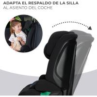 Asiento amplio y blando para niño, Arnés interior de 5 puntos, Reposacabeza - details 3