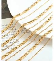Nuevo collar de doble capa con temperamento de nicho, collar de clavícula de acero titanio con baño de oro de 18k, joyería para mujer - details 6