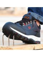 Zapatos con puntera de acero para hombre, zapatos protectores, botas de trabajo, zapatos de seguridad a prueba de perforaciones, zapatos de trabajo para hombre, zapatillas de deporte, zapatos de construcción - details 3
