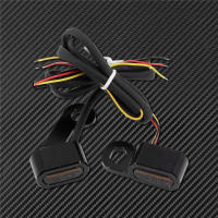 Intermitente LED ámbar para motocicleta, luz de marcha para Harley Touring Electra Glide Road Glide 09-17, Softail Slim FLS, 2 uds. - details 28