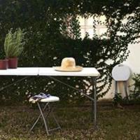 mesa, catering, regulable, interior