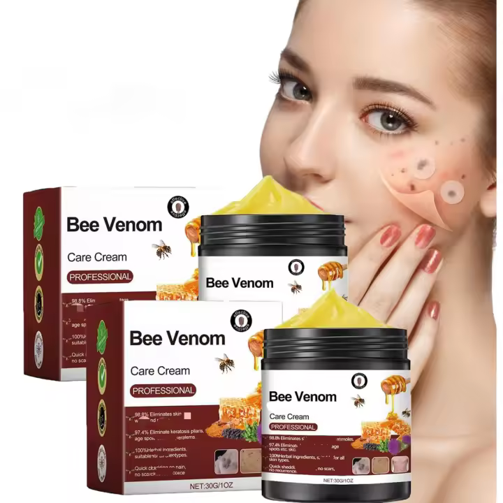 Ylahdent 2024 Nueva crema reparadora profesional, crema hidratante con veneno de abeja 2 piezas - 1