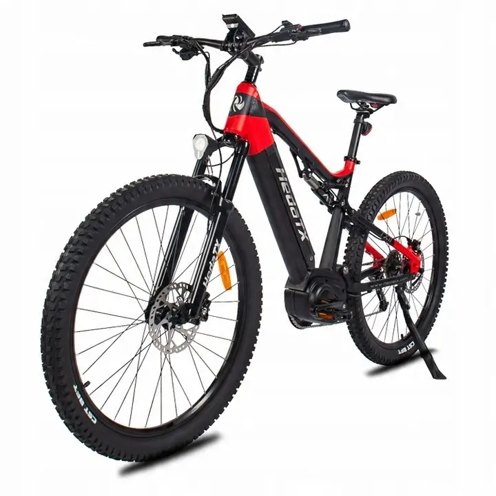Hedatx TX11 500W 48v15,6ah 45km/h bicicleta eléctrica de montaña para ciclistas 27,5in*2,4in roja - 1