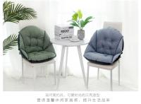 Cojín de Silla de Oficina Comodo Semi-Cerrado de Un Asiento para Alivio del Dolor Sciatica Asientos de Tierra con Respaldo y Cojín - details 9
